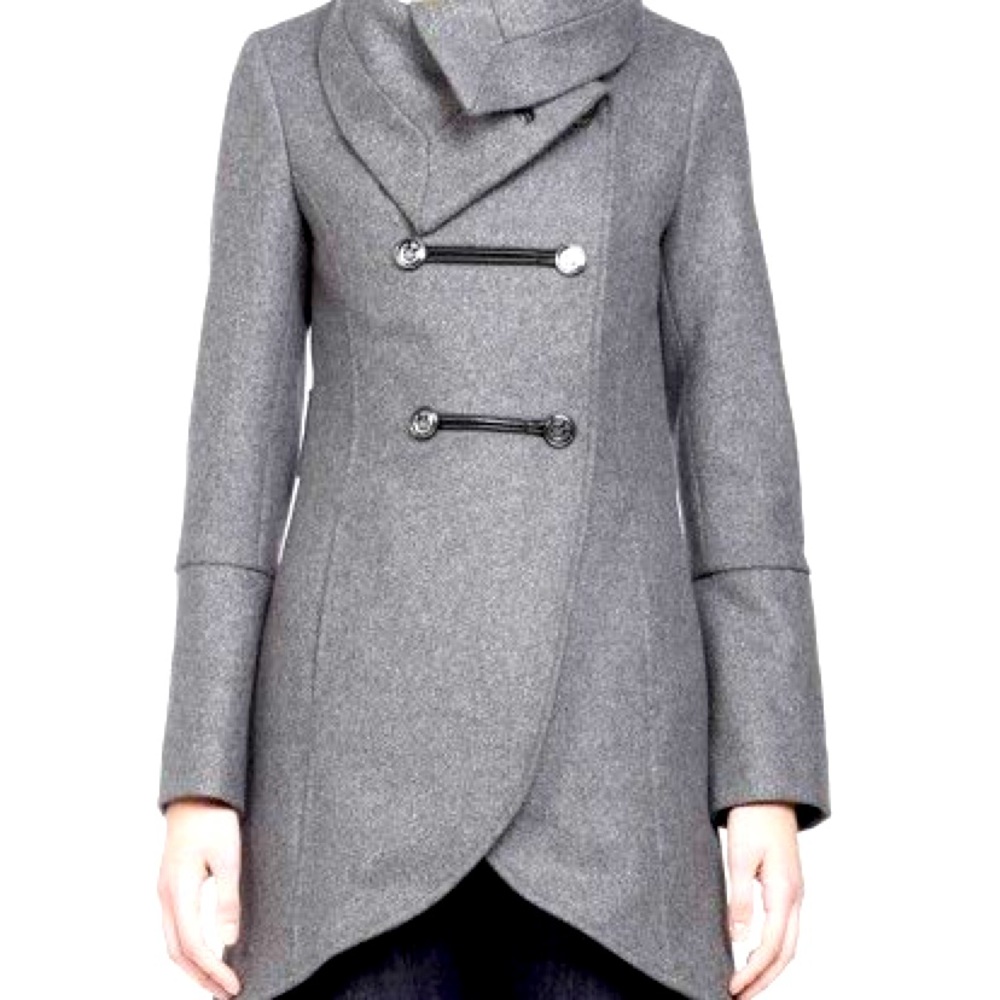 Mackage Diana Wool Military Peacoat